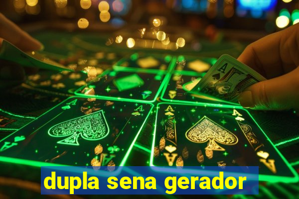 dupla sena gerador